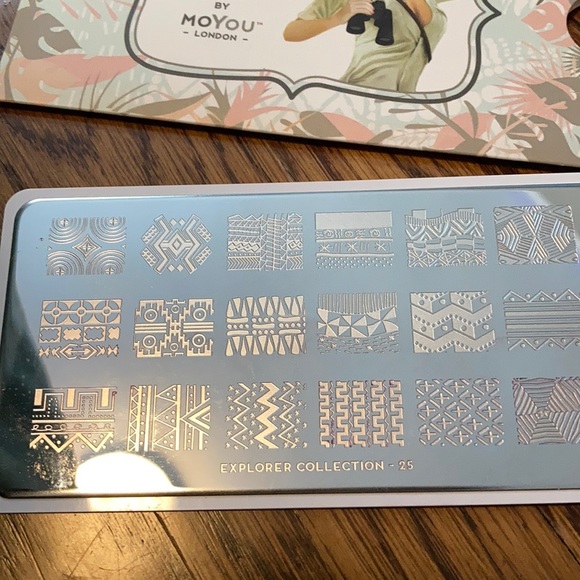 Stamping Nail Art Plate by MoYou - Picture 3 of 5